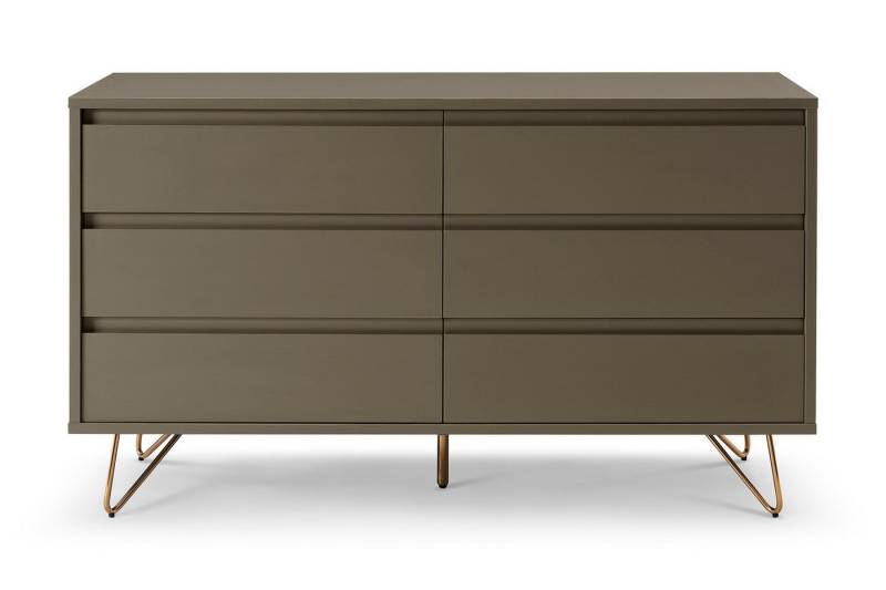 dynamic24 Kommode Dospat, Sideboard breit mit 6 Schubladen von dynamic24
