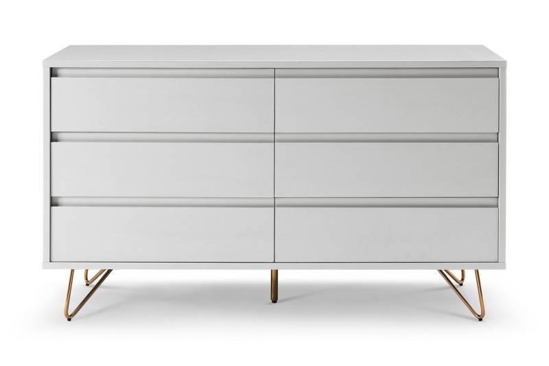 dynamic24 Kommode Dimovo, Sideboard breit mit 6 Schubladen von dynamic24