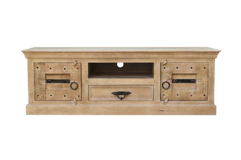 dynamic24 Lowboard, Lowboard DAIPUR Mangoholz natur von dynamic24