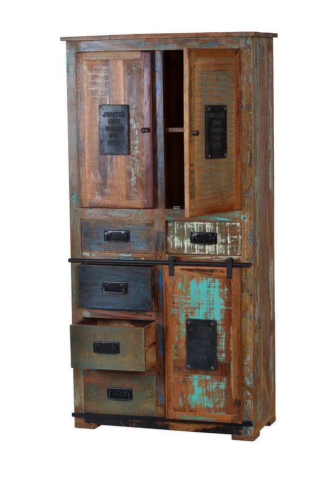 dynamic24 Mehrzweckschrank Schrank JUPITER Altholz natur dynamic24 Mehrzweckschrank Schrank JUPITER Altholz natur von dynamic24