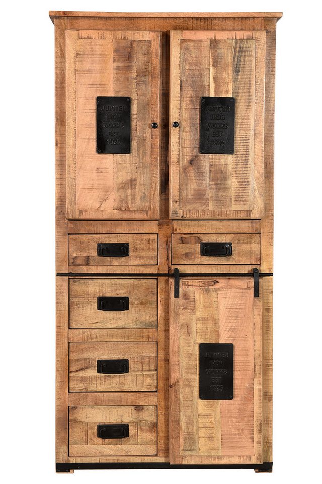dynamic24 Mehrzweckschrank Schrank NAMUR Mangoholz natur dynamic24 Mehrzweckschrank Schrank NAMUR Mangoholz natur von dynamic24