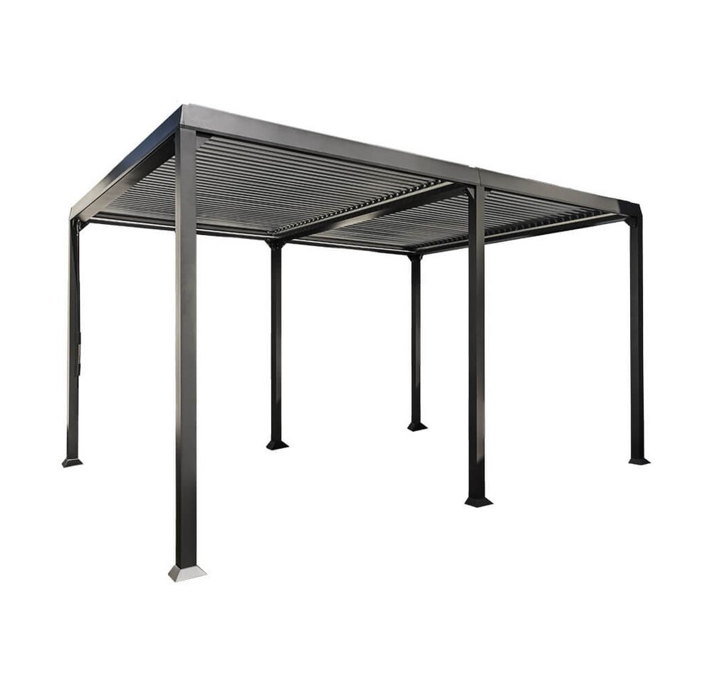 dynamic24 Pavillon, Terrassenüberdachung 400x303cm Garten Überdachung dynamic24 Pavillon, Terrassenüberdachung 400x303cm Garten Überdachung von dynamic24