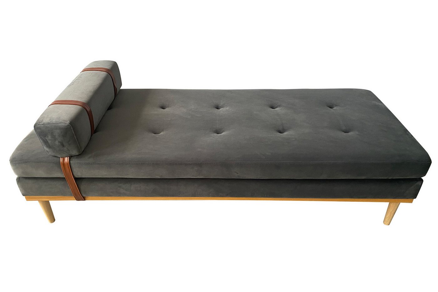 dynamic24 Polsterliege, Daybed Samt grau dynamic24 Polsterliege, Daybed Samt grau von dynamic24