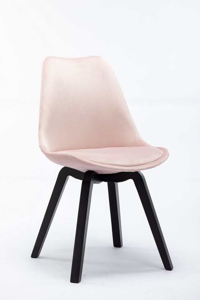 dynamic24 Polsterstuhl Pyhäntä, Stuhl Samt 2er Set von dynamic24