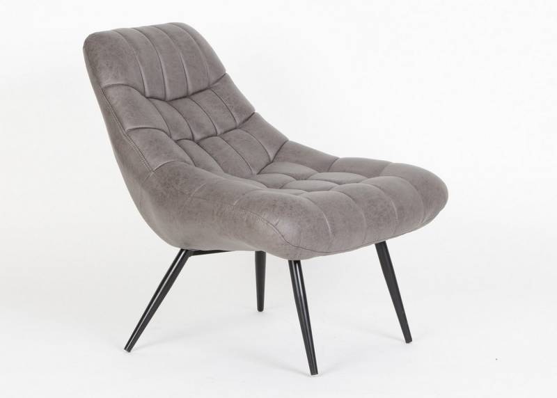 dynamic24 Sessel, Polstersessel XXL Kunstleder Dunkelbraun von dynamic24