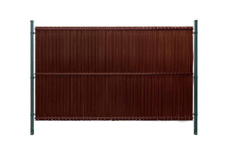 dynamic24 Sichtschutzzaunmatten, PVC Sichtschutzstreifen 123x250cm von dynamic24