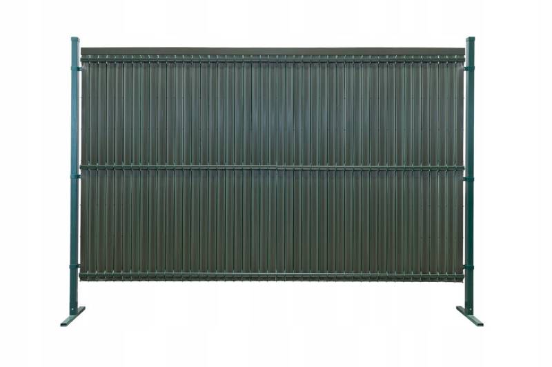 dynamic24 Sichtschutzzaunmatten, PVC Sichtschutzstreifen 123x250cm von dynamic24