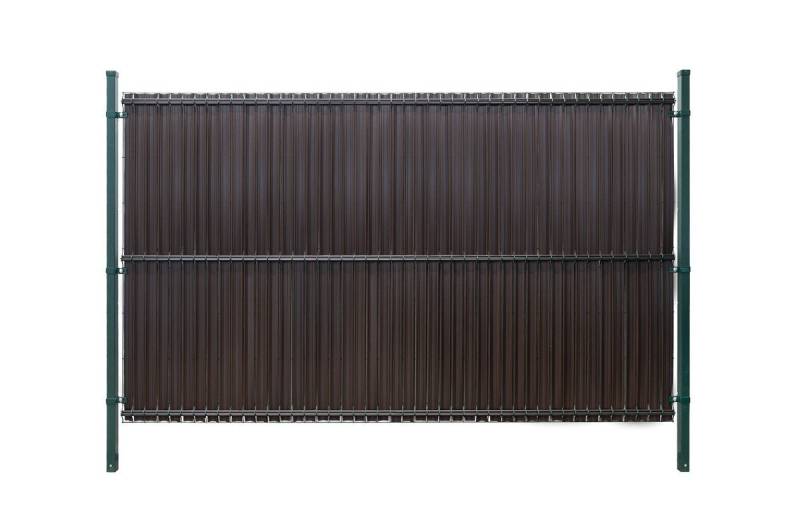 dynamic24 Sichtschutzzaunmatten, PVC Sichtschutzstreifen 123x250cm von dynamic24