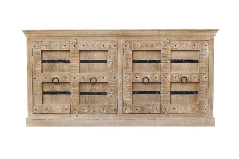 dynamic24 Sideboard, Sideboard DAIPUR Mangoholz natur von dynamic24