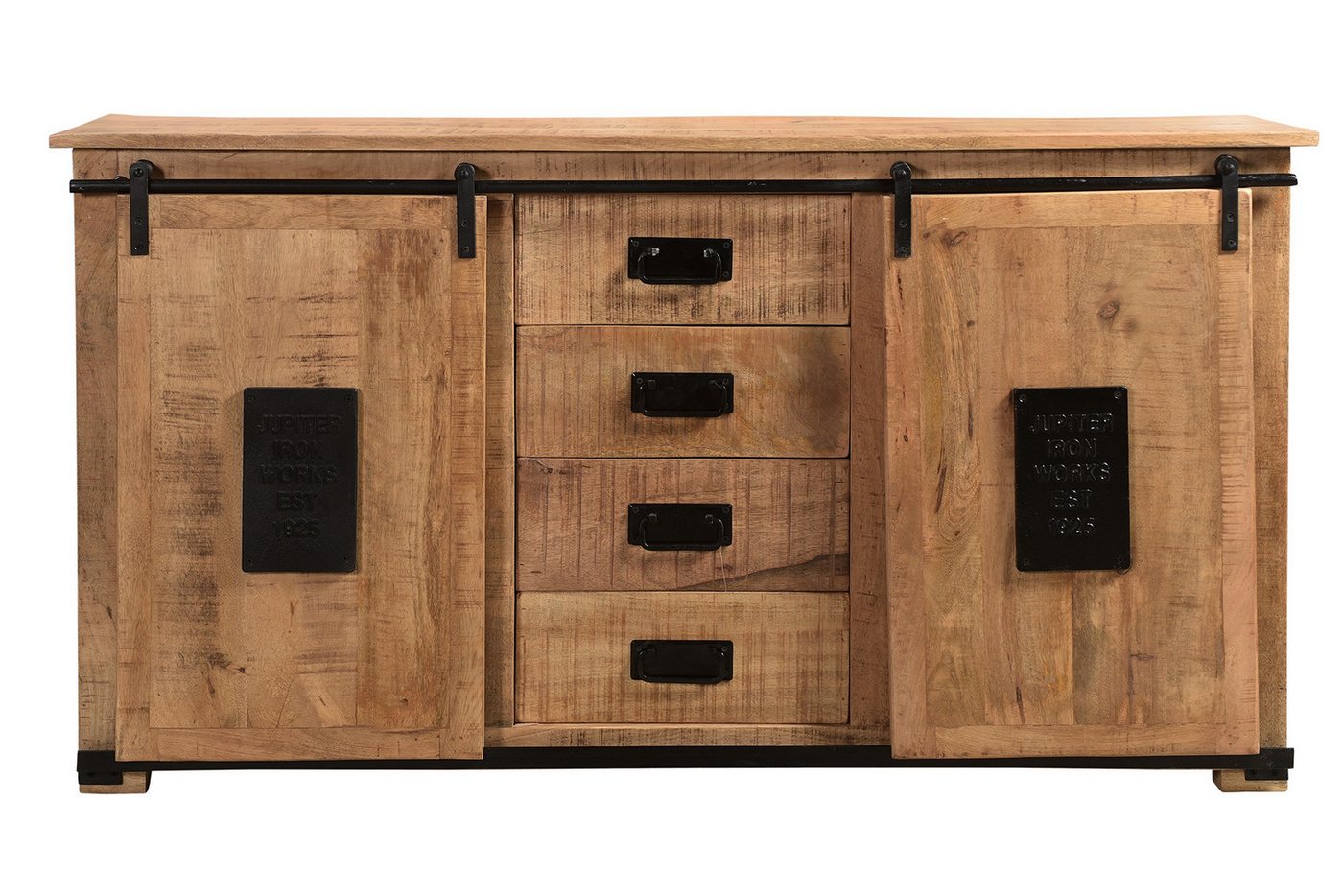 dynamic24 Sideboard, Sideboard NAMUR Mangoholz natur dynamic24 Sideboard, Sideboard NAMUR Mangoholz natur von dynamic24