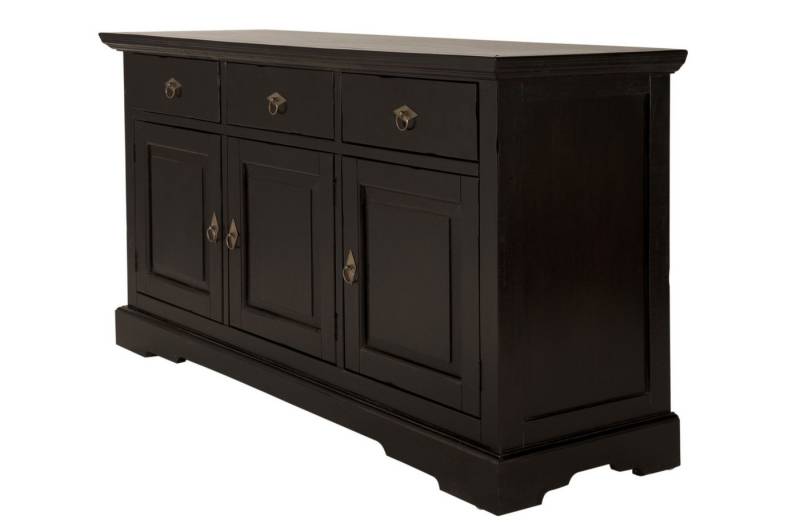 dynamic24 Sideboard, Sideboard SAMBA Akazie Braun von dynamic24