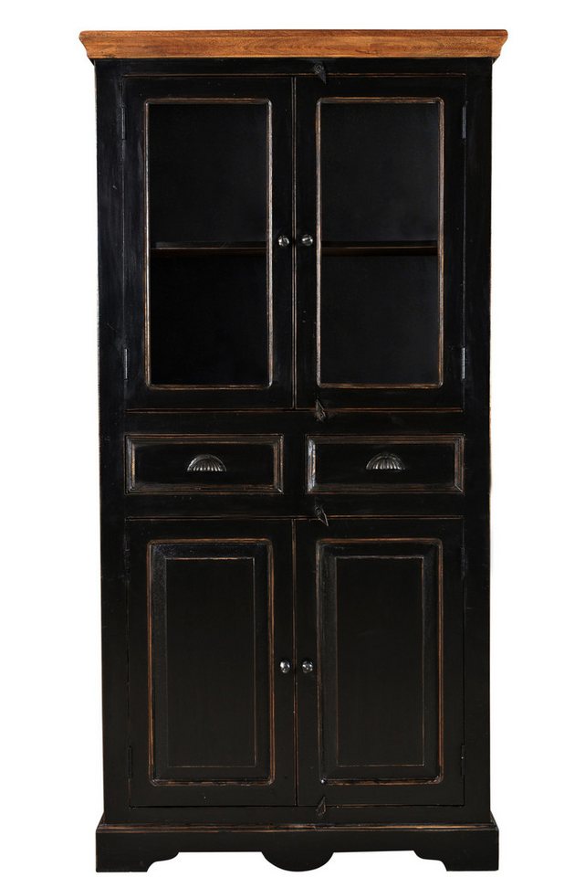 dynamic24 Vitrine Vitrine CORSICA Mangoholz braun dynamic24 Vitrine Vitrine CORSICA Mangoholz braun von dynamic24