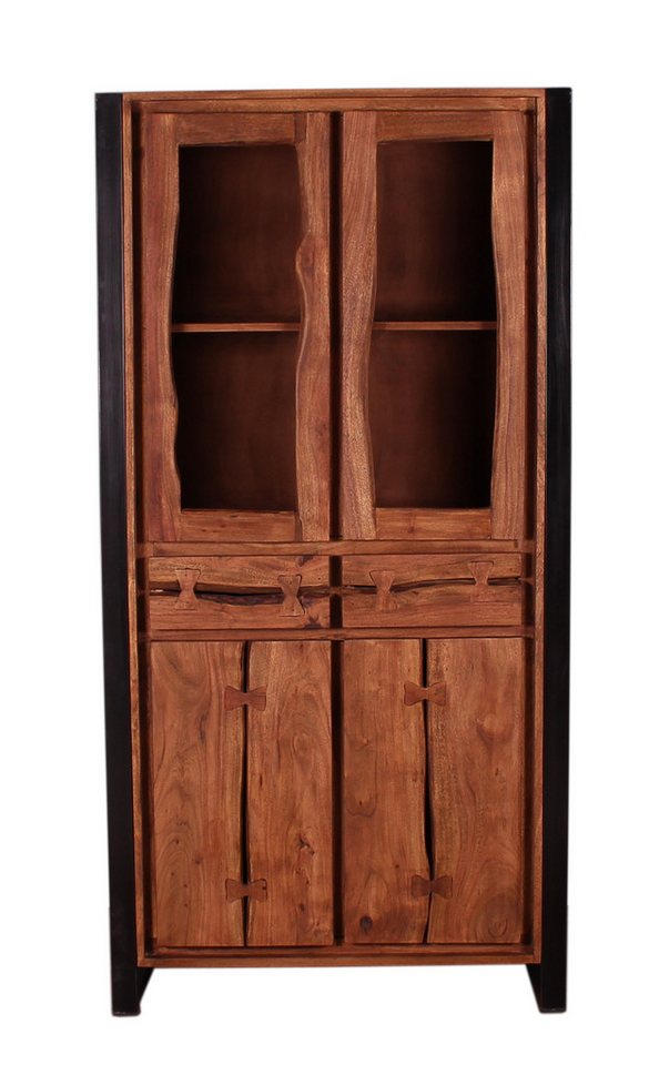 dynamic24 Vitrine Vitrine NATURAL EDGE Akazie natur von dynamic24