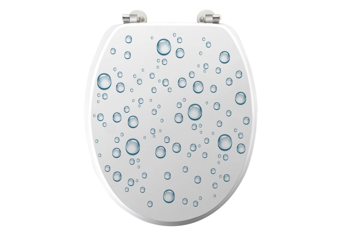 dynamic24 WC-Sitz Bubble, Toilettendeckel mit Metallscharnieren dynamic24 WC-Sitz Bubble, Toilettendeckel mit Metallscharnieren von dynamic24