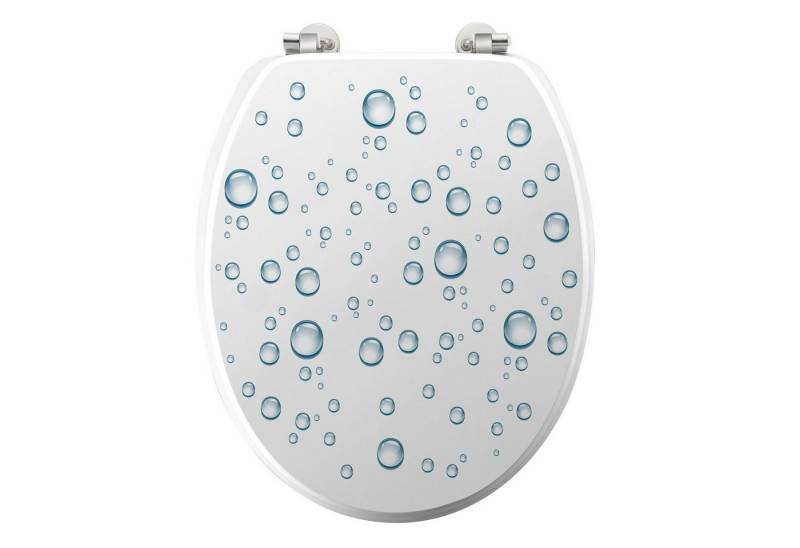 dynamic24 WC-Sitz Bubble, Toilettendeckel mit Metallscharnieren dynamic24 WC-Sitz Bubble, Toilettendeckel mit Metallscharnieren von dynamic24