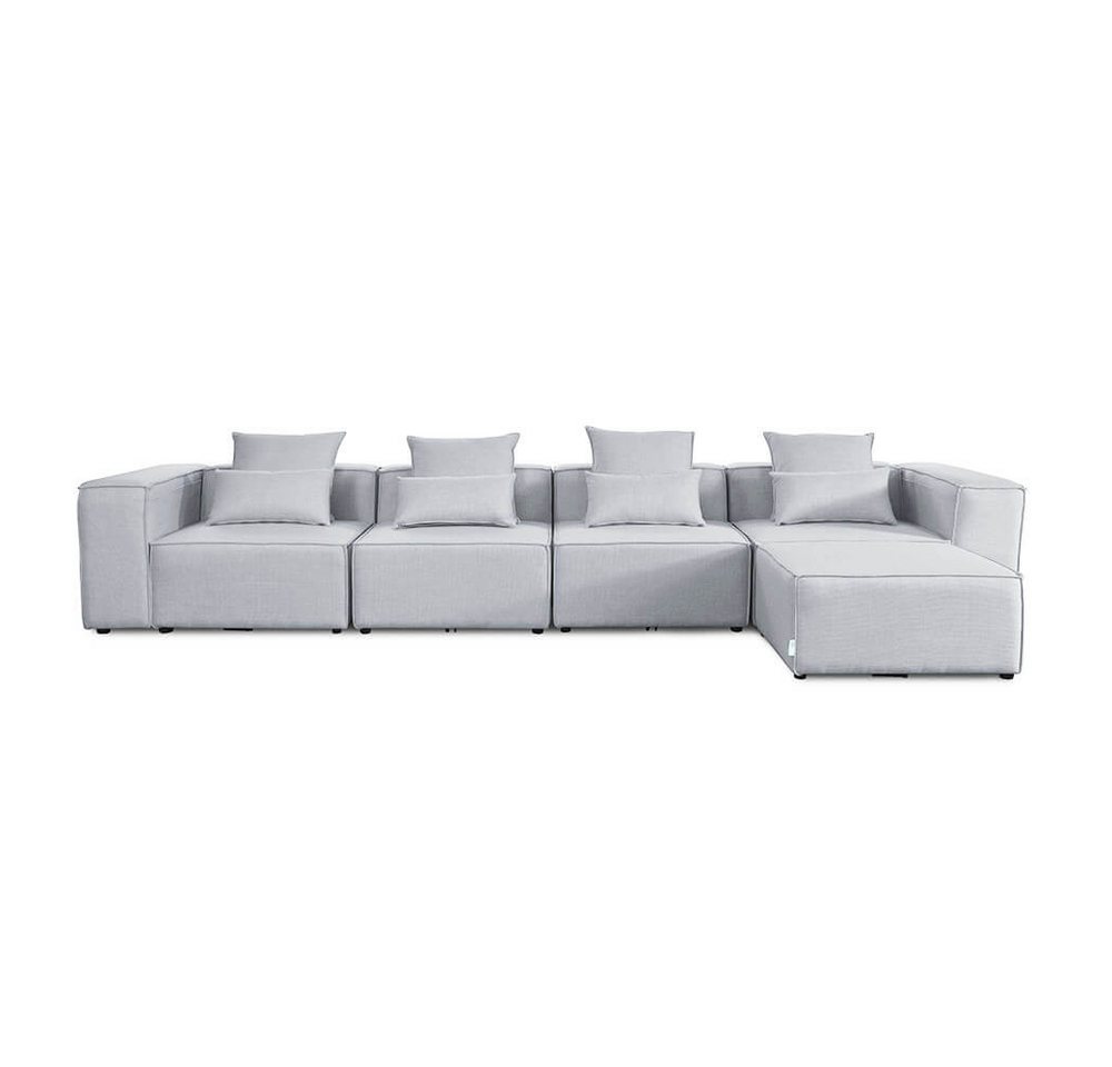 dynamic24 Wohnlandschaft, Sofa XL 414x207cm Couchgarnitur Module von dynamic24