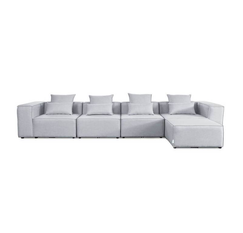 dynamic24 Wohnlandschaft, Sofa XL 414x207cm Couchgarnitur Module von dynamic24