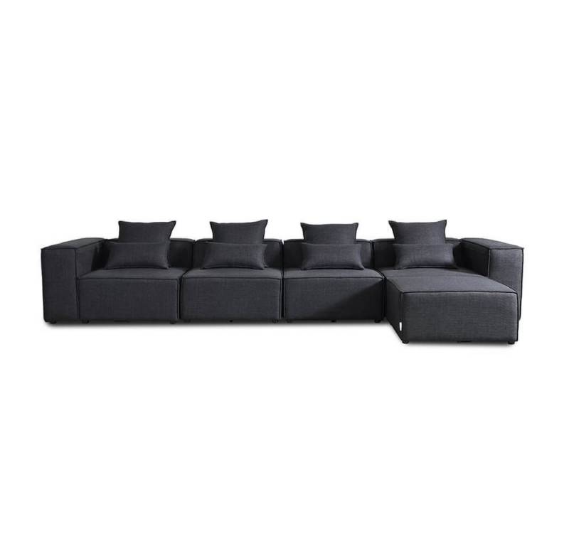dynamic24 Wohnlandschaft, Sofa XL 414x207cm Couchgarnitur Module von dynamic24
