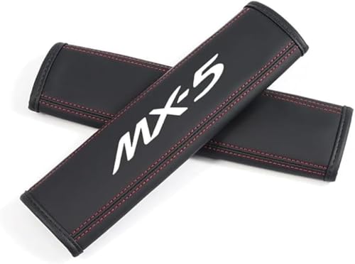dzggs 2 Stück Gurtpolster Auto für Mazda MX-5 Miata NA NB NC ND, Weich Bequem rutschfest Atmungsaktiv Autogurt Polster Gurtschoner Interieur Zubehör dzggs 2 Stück Gurtpolster Auto für Mazda MX-5 Miata NA NB NC ND, Weich Bequem rutschfest Atmungsaktiv Autogurt Polster Gurtschoner Interieur Zubehör von dzggs