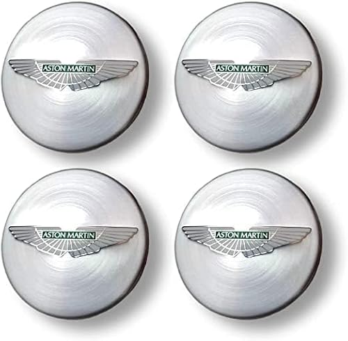 dzggs 4 stück Auto Nabendeckel für Aston Martin DBX DBS DB11 DB9 Vantage 69mm, Felgenkappen Radnabenkappen Nabenabdeckung Radnaben Mittel Abdeckungen Abzeichen Sticker von dzggs