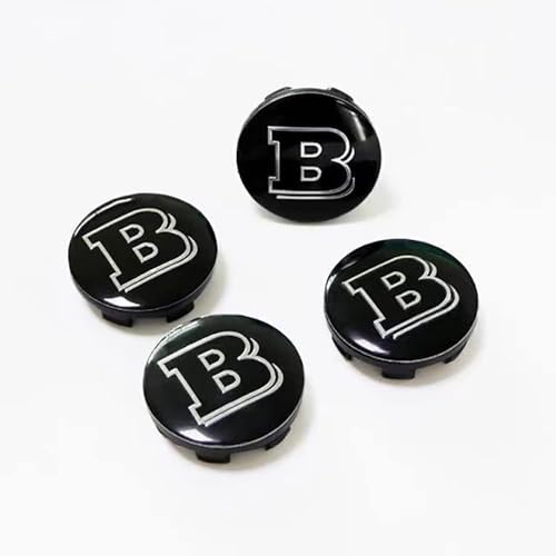 dzggs 4 stück Auto Nabendeckel für Smart Brabus 56mm, Felgenkappen Radnabenkappen Nabenabdeckung Radnaben Mittel Abdeckungen Abzeichen Sticker dzggs 4 stück Auto Nabendeckel für Smart Brabus 56mm, Felgenkappen Radnabenkappen Nabenabdeckung Radnaben Mittel Abdeckungen Abzeichen Sticker von dzggs