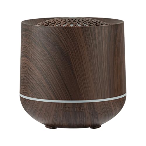 dzqad Aroma Diffuser - Duft Luftbefeuchter Mit 7 Farbverlaufslicht & Automatischer Abschaltung - 7 Farben Farbverlauf Beleuchtung Mit Automatischer Abschaltfunktion Geruchsneutralisierer 300ml von dzqad