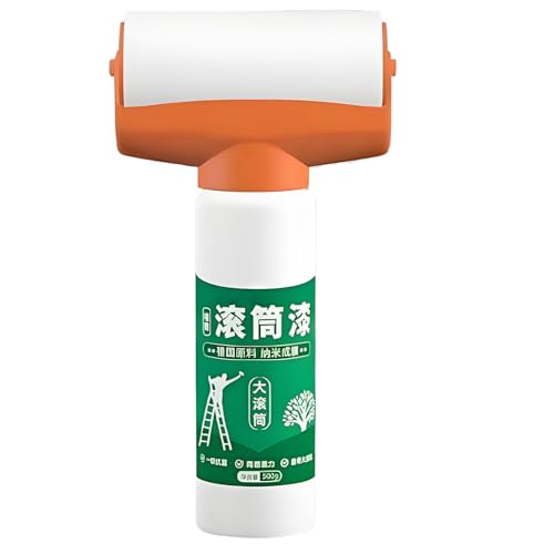 dzqad Farbrollerstab - Wand Berührungsfarbe | Schnelltrocknende Tragbare 500G Farbwalze Für Fleckenentfernung Vergilbung Deckenkratzer Renovierung Reparatur dzqad Farbrollerstab - Wand Berührungsfarbe | Schnelltrocknende Tragbare 500G Farbwalze Für Fleckenentfernung Vergilbung Deckenkratzer Renovierung Reparatur von dzqad