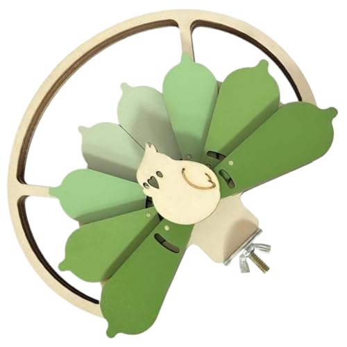 dzqad Futtersuchspielzeug,Holz-Vogelspielzeug - Holzgehege Futtersuchspiel Für, Unzertrennliche, Wellensittich, Sittich von dzqad