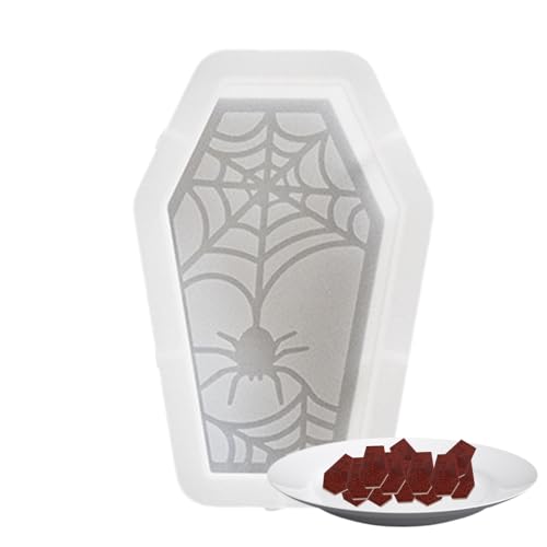 dzqad Halloween Form | Dufttherapie Gruselformen | Wiederverwendbare Halloween Silikonformen Für Kerzen Aromatherapie Seife Gips und Ton von dzqad