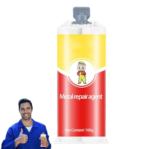 dzqad Metall Reparatur Kleber | Metallkleber Für Stabile Verbindungen,Wasserdichte Industrieabdichtung für Acrylzement, Haushaltsgeräte & Edelstahl von dzqad