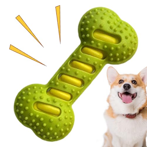 dzqad Quietschendes Hundespielzeug,Hundespielzeug Knochen - Beschäftigt Haustiere Beruhigendes Unterhaltsames Spiel Für Zahnen Trainingsbelohnung dzqad Quietschendes Hundespielzeug,Hundespielzeug Knochen - Beschäftigt Haustiere Beruhigendes Unterhaltsames Spiel Für Zahnen Trainingsbelohnung von dzqad
