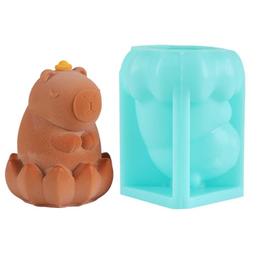 dzqad Silikon Backform - Capybara Ausbackform Aus Silikon,Antihaft Backform Einfache Entnahme Küchenhelfer Für Brownies Käsekuchen Pudding Seife dzqad Silikon Backform - Capybara Ausbackform Aus Silikon,Antihaft Backform Einfache Entnahme Küchenhelfer Für Brownies Käsekuchen Pudding Seife von dzqad