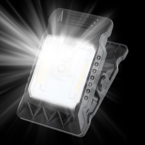 dzqad Solarklipplichter - Solare Bewegungsmelder-Klipplichter Für Außenbereich - Bewegungsmelder Sicherheitsbeleuchtung Wasserdicht Gartendeko Für Camping, Schirm & Gehweg von dzqad