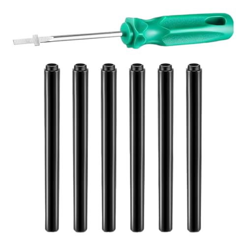 dzqad Sprinkler Steigrohr - 7 Stück Bewässerungsregner Mit Montageschraubendreher - Gartenbedarf Für Rasen Hof Terrasse Wege Einfahrt Farm Tropfbewässerung Praktische Erdspieße von dzqad