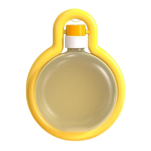 dzqad Tragbare Hundetrinkflasche | Tragbare Trinkschale Für Hunde - Auslaufsicherer Wassernapf für Hunde und Katzen Unterwegs zu Hause Urlaub Parks Sport Wandern von dzqad