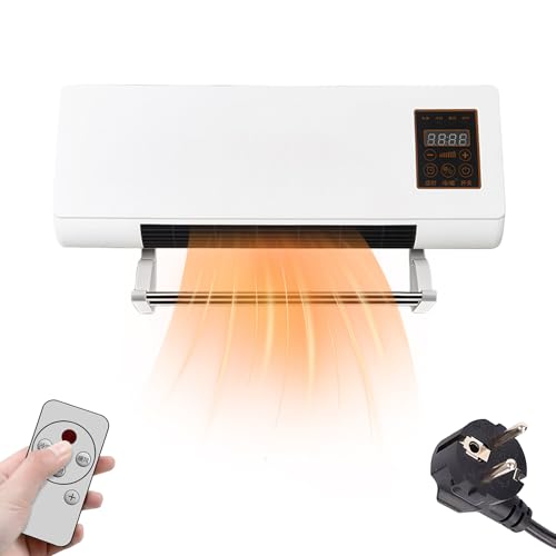 dzqad Tragbare Klimaanlage,Für Wandmontage und als Desktop-Klimagerät | Leises System Mit Fernbedienung Starkem Wind Und Heizfunktion Timer Für Wohnzimmer Küche Auto dzqad Tragbare Klimaanlage,Für Wandmontage und als Desktop-Klimagerät | Leises System Mit Fernbedienung Starkem Wind Und Heizfunktion Timer Für Wohnzimmer Küche Auto von dzqad