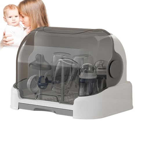 dzqad Wäscheständer Für Babyflaschen, Abtropfgestell Für Babyflaschen, Babyflaschen Aufbewahrungsbox, Aufbewahrungsbox Für Kleinkinderflaschen, Flaschen Trockenständer Baby Für Flaschen, Sauger, von dzqad