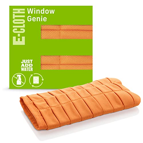 e-cloth Fenster-Genie, Mikrofaser, Orange, 1 Packung von e-cloth