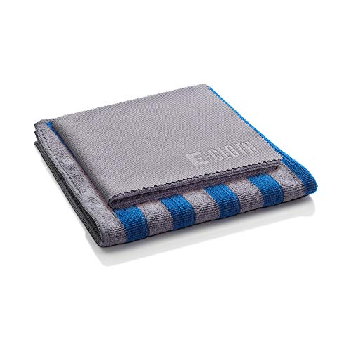 E-Cloth Herd- & Ofen-Reinigungsset, Mikrofaser, Blau & Grau, 2 Tuchset von e-cloth