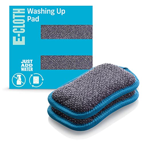 e-cloth Abwaschpad, Polyester, Blau, 2er Pack von e-cloth