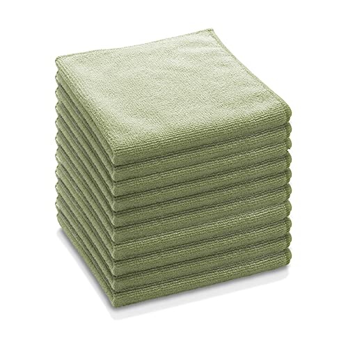 e-cloth Mehrzwecktuch, Mikrofaser, Grün, 10er Pack von e-cloth