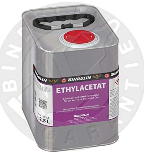 Ethylacetat flüchtiges Reinigungsmittel 2,5 Liter rein inkl. 1 elastisches Microfasertuch (2,5 Gramm) von e-com24