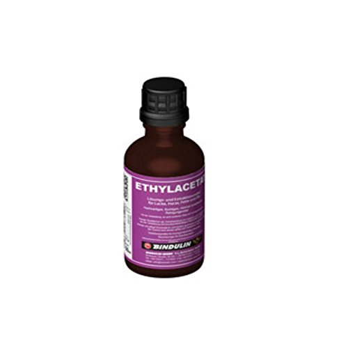 Ethylacetat flüchtiges Reinigungsmittel 50 ml inkl. 1 elastisches Microfasertuch (50) von Bindulin