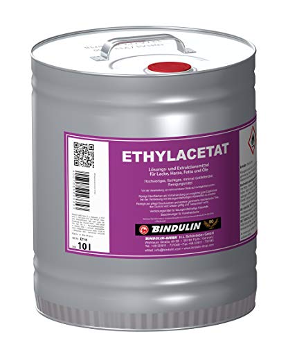 Ethylacetat flüchtiges Reinigungsmittel rein inkl. 1 elastisches Microfasertuch (10 Kilogramm) von e-com24