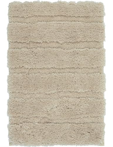 e-floor Badezimmerteppich - 40x60 cm - Badematte rutschfest Beige - Badteppich Langflor - Weich Badvorleger - Flauschig Duschvorleger - Bad Teppich für Dusche Fussbodenheizung Geeignet e-floor Badezimmerteppich - 40x60 cm - Badematte rutschfest Beige - Badteppich Langflor - Weich Badvorleger - Flauschig Duschvorleger - Bad Teppich für Dusche Fussbodenheizung Geeignet von e-floor