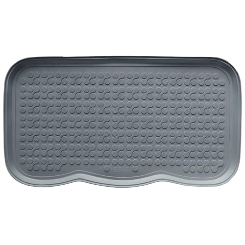 e-floor Duftende Schuhabtropfschale | 40 x 72 cm | Schuhmatte | Schuhablage | Schuhunterlage | Abtropfschale für Schuhe Regen Herbst Winter | thermoplastisch | Anti-Rutsch | Schuhtablett | flexibel von e-floor
