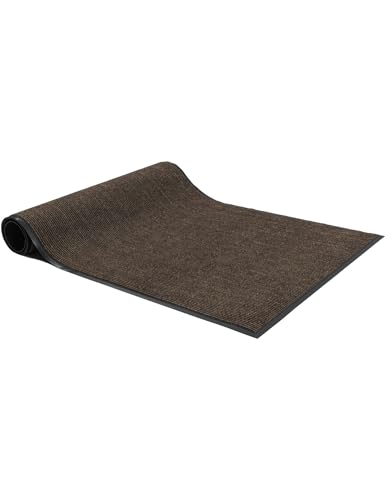 e-floor | Fussmatte Aussen | Schuhabtreter für den Flur | XXL |Deko Haustür | Flurteppich | Türmatte | Fußmatte Outdoor | Schmutzfangmatte | Textilien | 80x200 | braun von e-floor