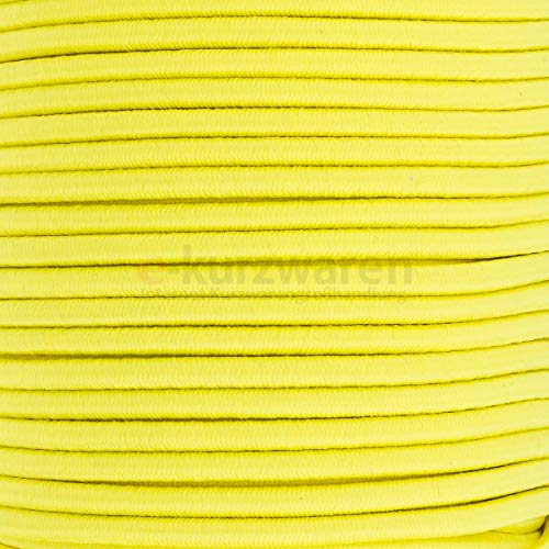 5m Gummikordel 1mm / 2mm / 2,5mm / 3mm / 4mm / 5mm Hutgummi hochwertig Rundgummi Gummischnur elastisch Handwerk 32 Farben von e-kurzwaren