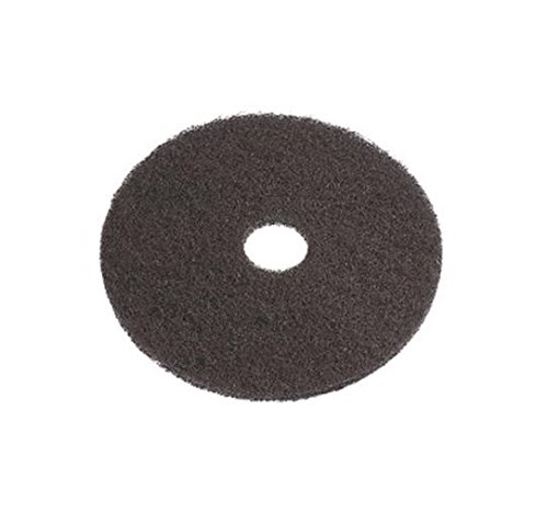 e-line Floorpads 02.01.07.0045 Polyester Thin Line Pad, 114,3 mm Durchmesser, schwarz (20 Stück) von e-line Floor Pads
