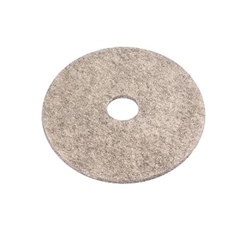 e-line Bodenpolster 03.01.12.0013 aus Polyester, 330,2 mm Durchmesser, Naturgrau, 5 Stück von e-line Floor Pads